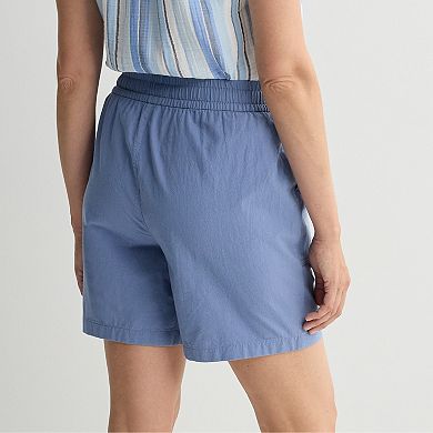 Women's Croft & Barrow® Lightweight Textured Shorts