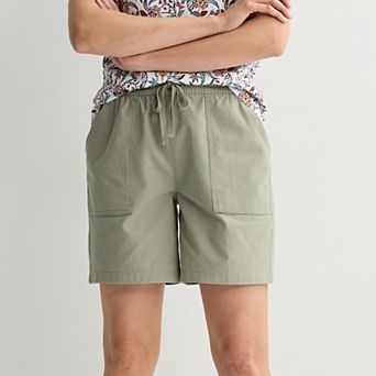Women's Croft & Barrow® Lightweight Textured Shorts