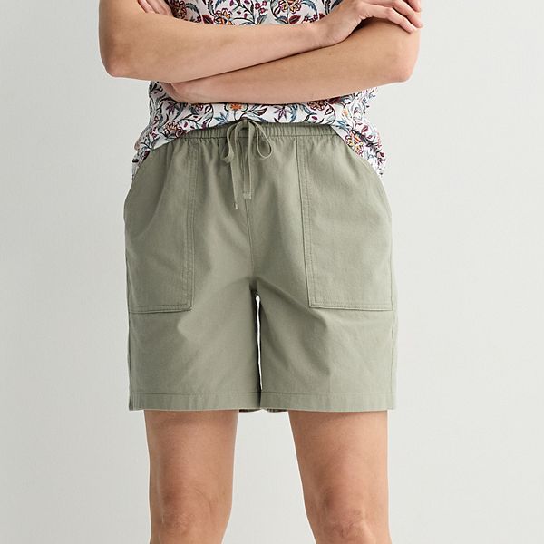 Women's Croft & Barrow® Lightweight Textured Shorts