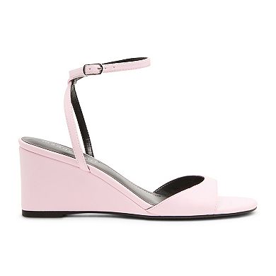 madden girl Laineyy Women's Ankle Strap Wedge Sandals