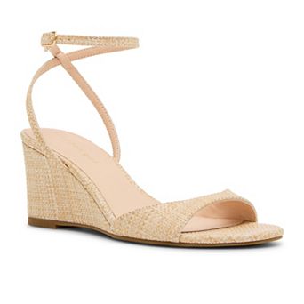 madden girl Laineyy Women's Ankle Strap Wedge Sandals