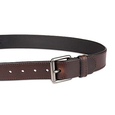 Big & Tall Levi's® Casual Leather Belt With Roller Bar Buckle