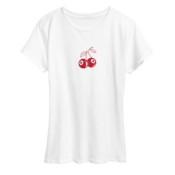 Women's 8 Ball Cherries Graphic Tee