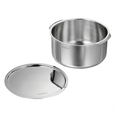 Tramontina Utsava 5.75-qt. Tri-Ply Clad Stainless Steel Tope with Lid