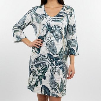 Women's Portocruz V-Neck Tunic with 3/4 Sleeves