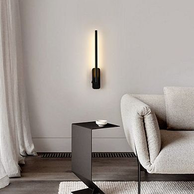 LOVMOR Wall Lights Remote Control Led Picture Lights Wireless Black