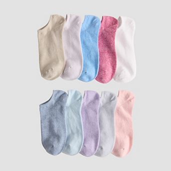 Women's Sonoma Goods For Life® 10-Pack Multi Marl No-Show Socks