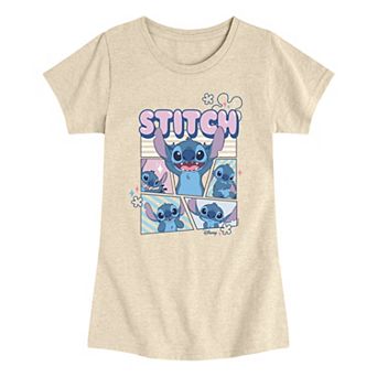Girls 7-16 Disney's Lilo & Stitch Moods Of Stitch Graphic Tee