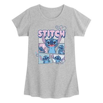 Girls 7-16 Disney's Lilo & Stitch Moods Of Stitch Graphic Tee
