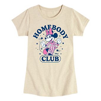 Girls 7-16 Disney's Minnie Mouse Homebody Club Graphic Tee