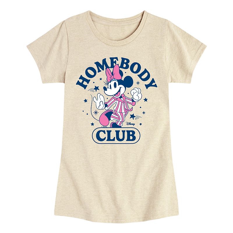 Girls 7-16 Disney's Minnie Mouse Homebody Club Graphic Tee, Girl's, 