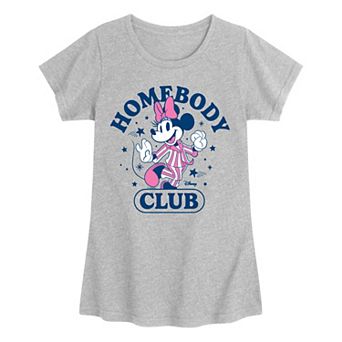 Girls 7-16 Disney's Minnie Mouse Homebody Club Graphic Tee