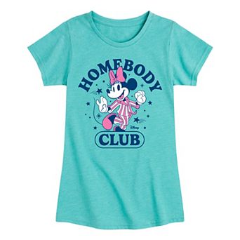 Girls 7-16 Disney's Minnie Mouse Homebody Club Graphic Tee
