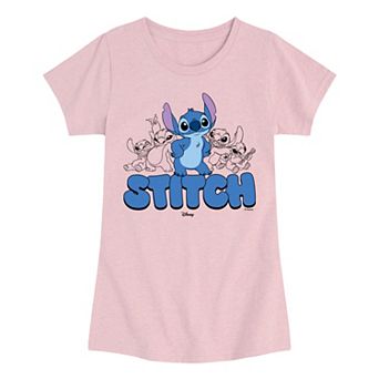 Girls 7-16 Disney's Lilo & Stitch Poses Graphic Tee