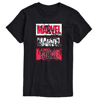 Big & Tall Marvel Black Panther Logo Graphic Tee