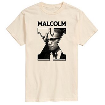 Big & Tall Malcolm X Fill Graphic Tee