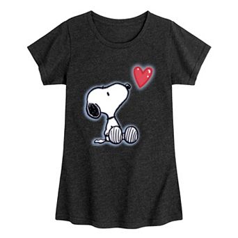 Girls 7-16 Peanuts Snoopy Graphic Tee