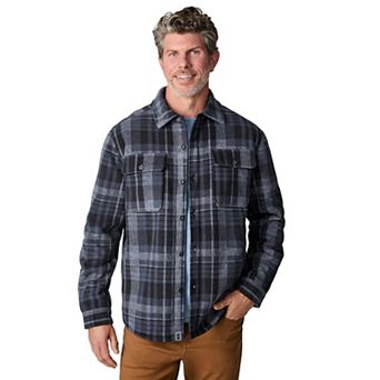 Free Country Men's Mountain Ridge Sueded Chill Out Fleece Jacket