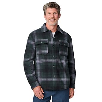 Free Country Men's Mountain Ridge Sueded Chill Out Fleece Jacket