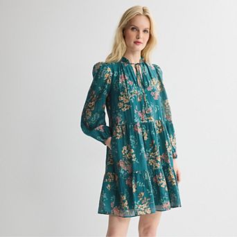 Women's Taylor Tiered Floral Mini Dress
