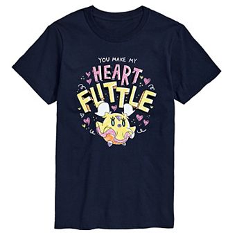 Big & Tall Pokémon You Make My Heart Flittle Graphic Tee