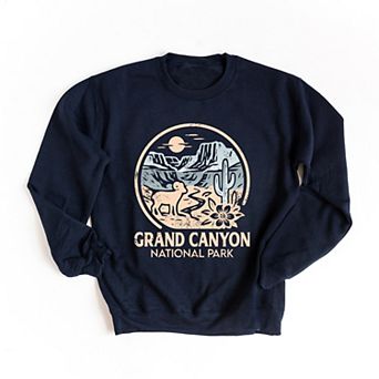 Grand Canyon National Park Two-Toned Circle - Women's Graphic Sweatshirt