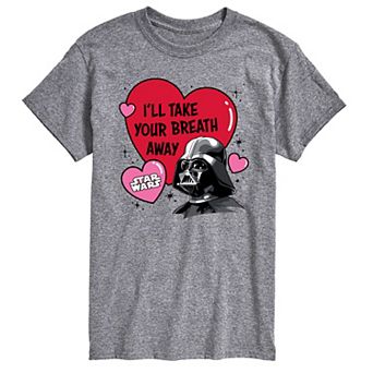 Big & Tall Star Wars Darth Vader I'll Take Your Breath Away Graphic Tee