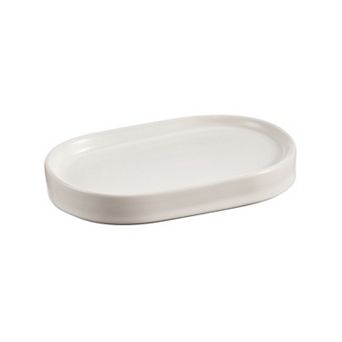 iDesign Ceramic Bar Soap Dish
