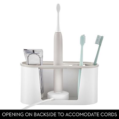 iDesign Toothbrush Holder for Manual & Electric Toothbrushes