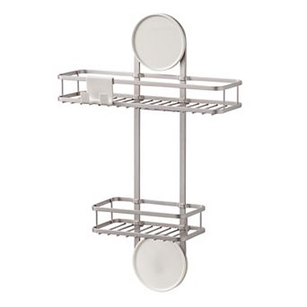 iDesign Self-Adhesive Shower Caddy & Razor Holder