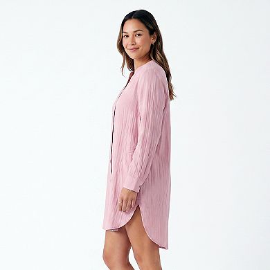 Women's Portocruz Button Front Big Shirt