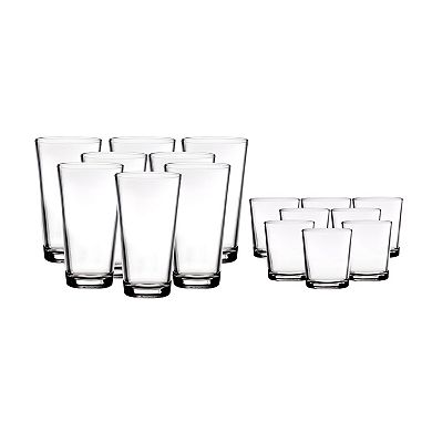 Home Essentials 16-pc. Alanya Glassware Set