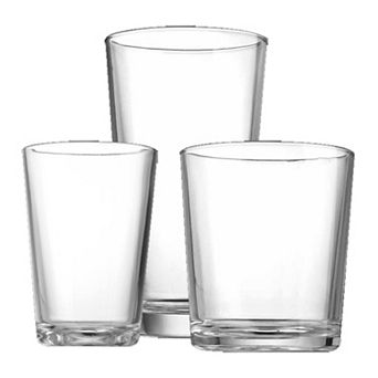 Home Essentials Global Market Alanya 18 pc Glassware Set