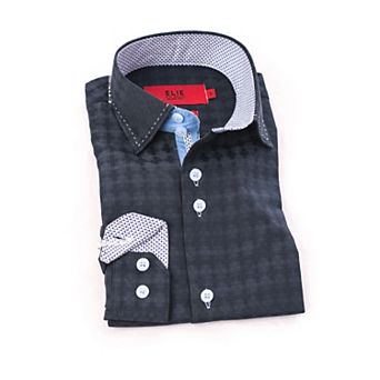 Elie Balleh Boys Slim Fit Button-Down Shirt