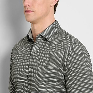 Men's Van Heusen Short Sleeve Stainshield Geo Shirt