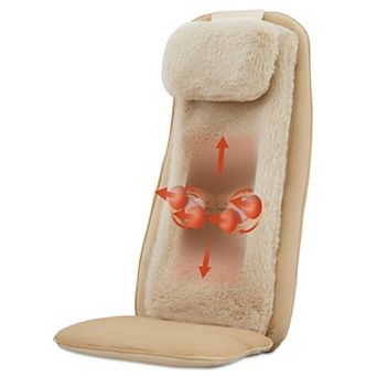 Sharper Image Realtouch Cushion Luxe Cordless Shiatsu Massager