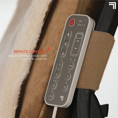 Sharper Image Realtouch Cushion Luxe Cordless Shiatsu Massager