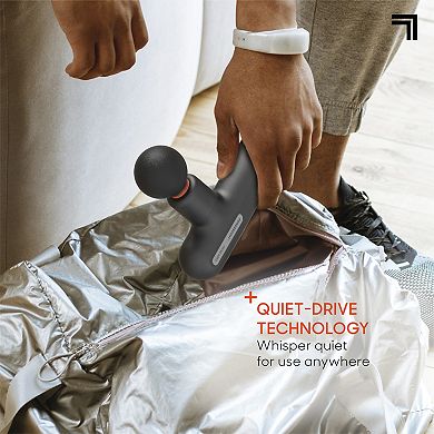 Sharper Image Powerboost Move Aero Portable Percussion Massager