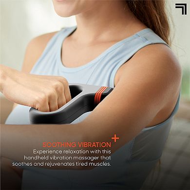 Sharper Image Portable Massager With Soothing Vibration & Ergonomic Handle