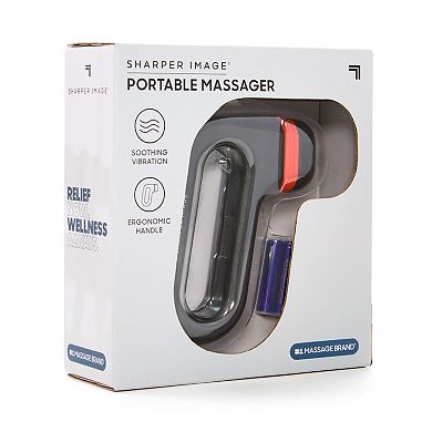 Sharper Image Portable Massager With Soothing Vibration & Ergonomic Handle