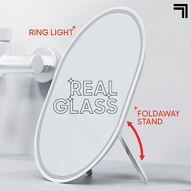 Sharper Image SpaStudio Fog Free Heated Shower Mirror & Razor Holder