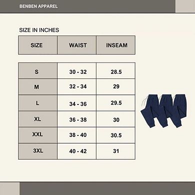 Mens Ultra Soft Singe Pack Dual Zipper Jogger