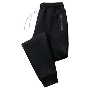 Mens Ultra Soft Singe Pack Dual Zipper Jogger