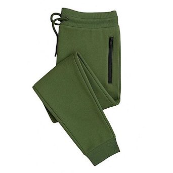Mens Ultra Soft Singe Pack Dual Zipper Jogger