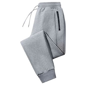 Mens Ultra Soft Singe Pack Dual Zipper Jogger