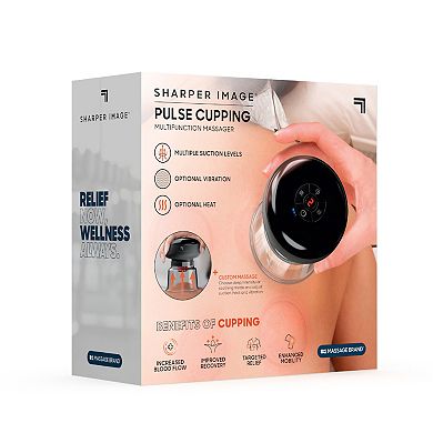 Sharper Image Pulse Cupping Multifunction Massager