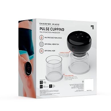Sharper Image Pulse Cupping Multifunction Massager