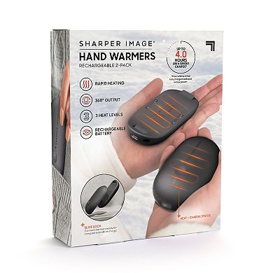 Sharper Image Rechargeable Hand Warmers 2-pk.