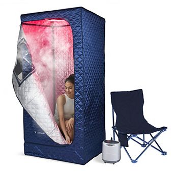 Sharper Image Steam Sauna & Red Light Therapy Portable Spa