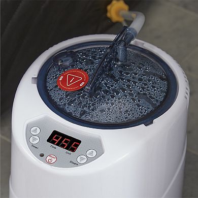 Sharper Image Steam Sauna & Red Light Therapy Portable Spa